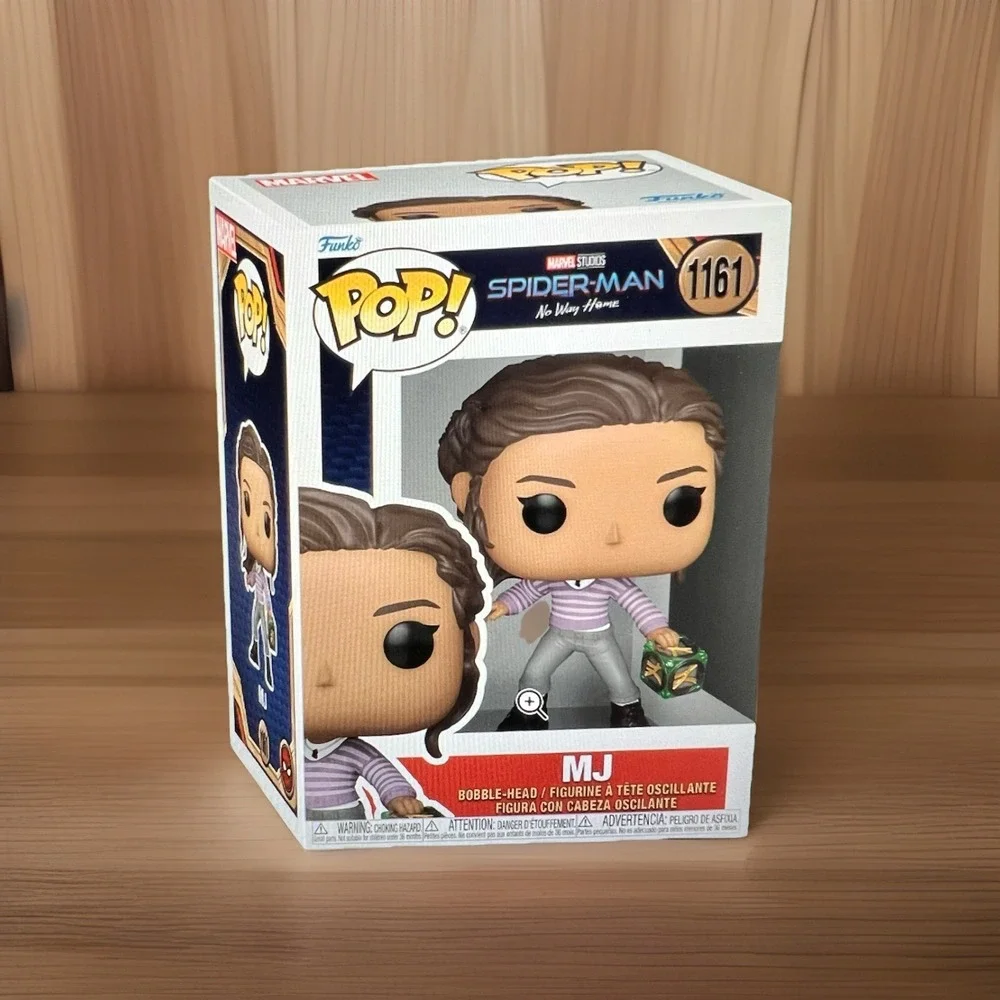 Funko‎ POP! Movies MJ Mary Jane #1161 Bobble Head Marvel Vinyl Action Figure